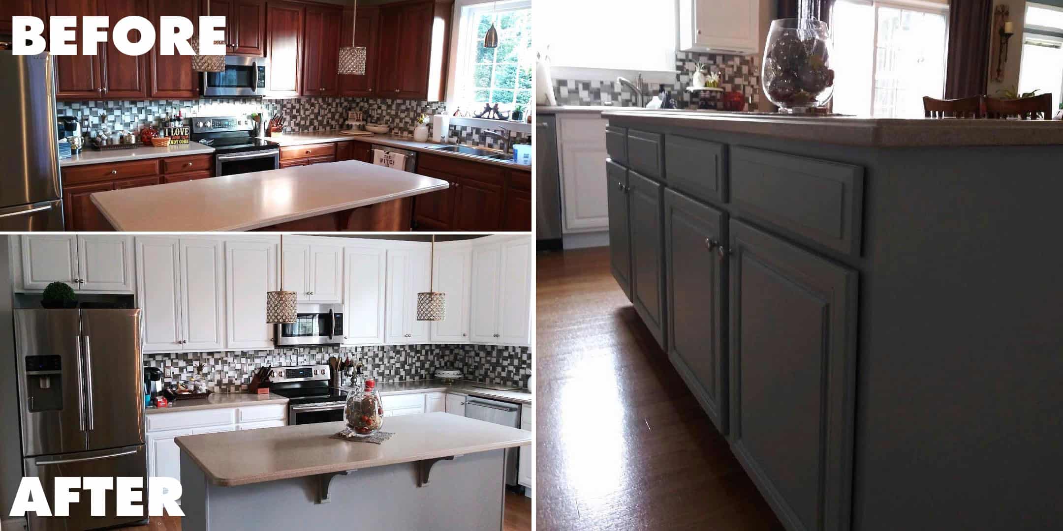 Affordable Kitchen Renovation With Custom Painting - MORTON Painting ...
